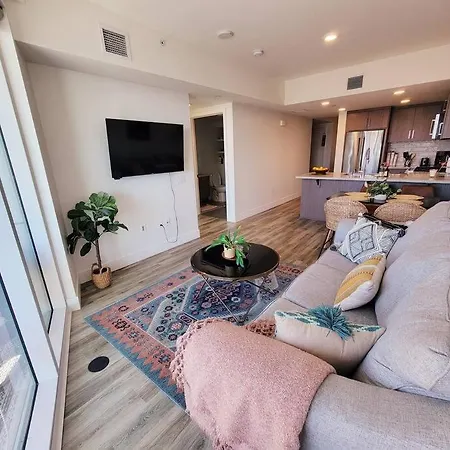 Bayview Lux One-Bedroom Apartment 1Min To Petco Park Convention Center Gaslamp Pool, Hot Tub